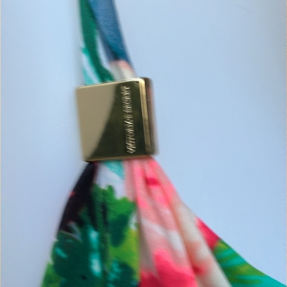 Victoria’s Secret Floral Halter Bikini Top small - Picture 2 of 6